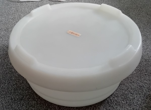 18 litre (white) flour bin 18 litre (white) flour bin