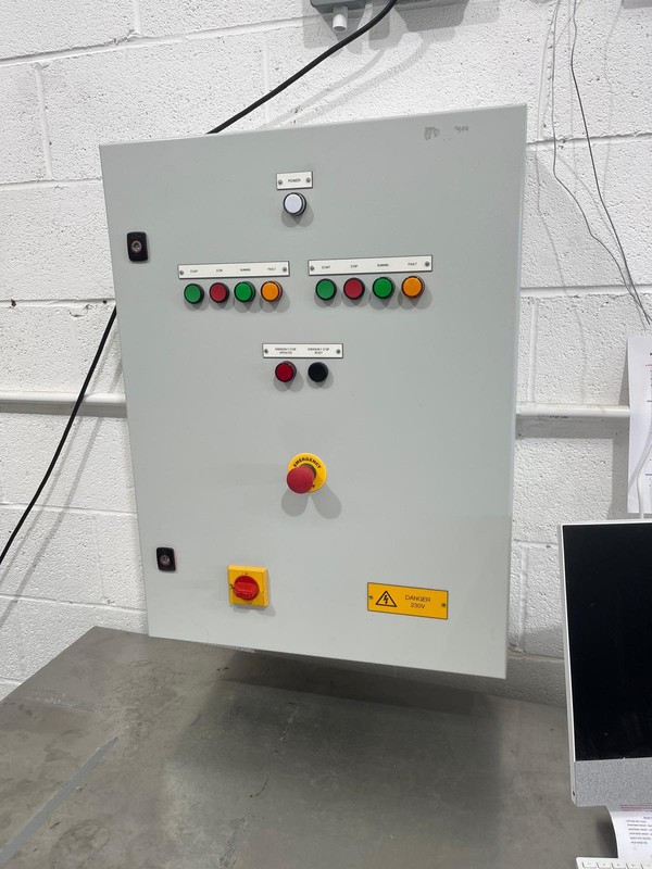 Conveyor control panel Conveyor control panel