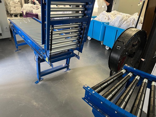 Conveyor lifting section Conveyor lifting section