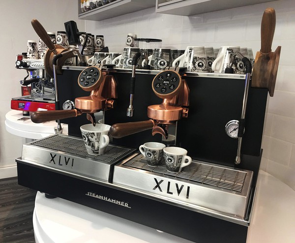 Second Hand Steamhammer 2 Group Coffee Machine Second Hand Steamhammer 2 Group Coffee Machine