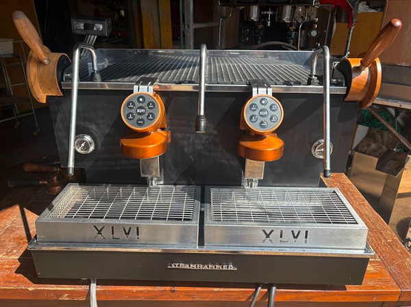 Used Steamhammer 2 Group Coffee Machine Used Steamhammer 2 Group Coffee Machine
