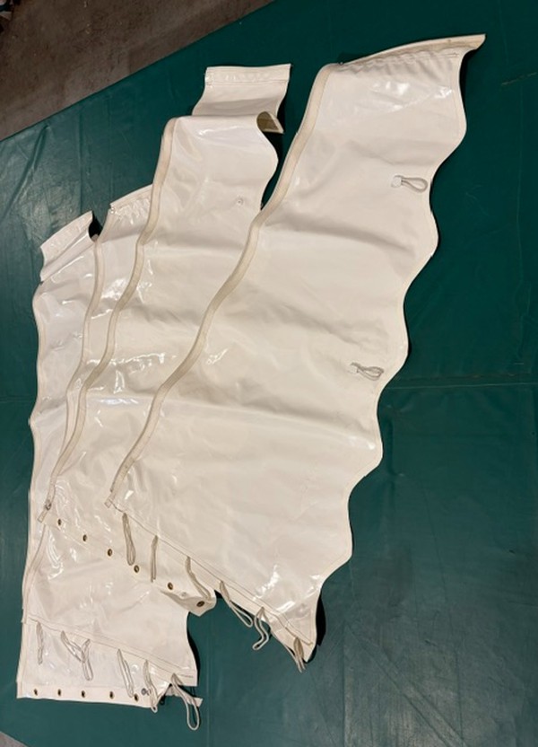 7x Pairs (14) of White 3m Gable Ends