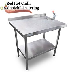 0.9m Stainless Steel Table