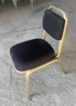 Aluminium banqueting chairs