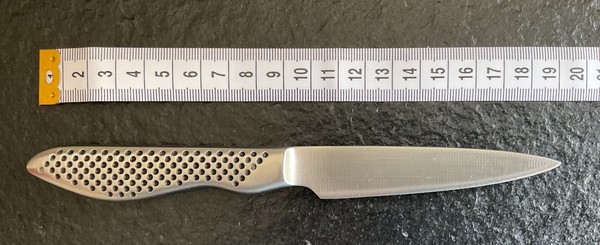 Used Global Knives And Wall Rack