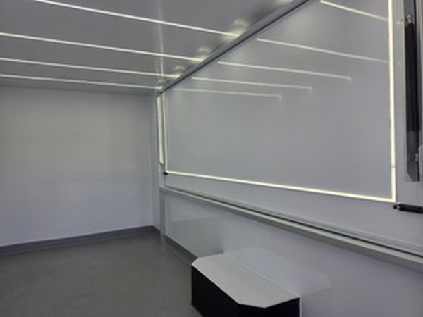 Catering van inside