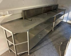 4m Stainless Steel Table For Sale