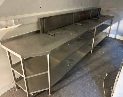 4m Stainless Steel Table For Sale