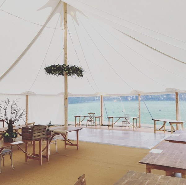 12m x 18m Celeste Pole Marquee