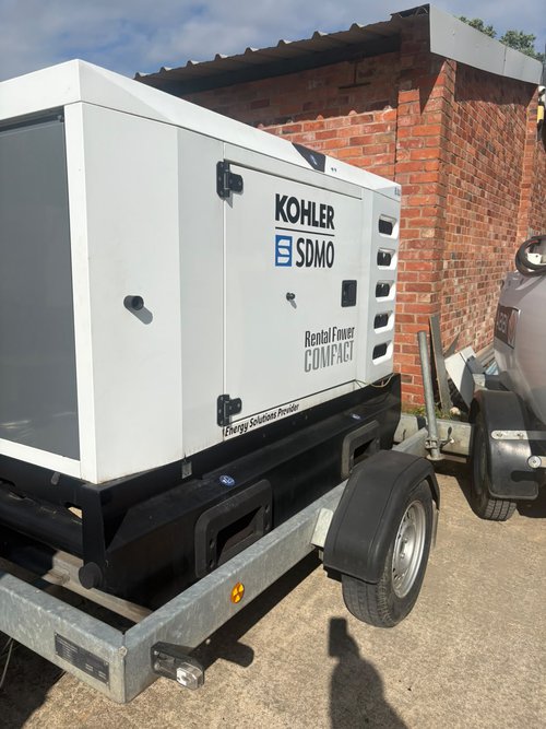 Event Rental Generator 44 kVA / 35.2 kW for sale
