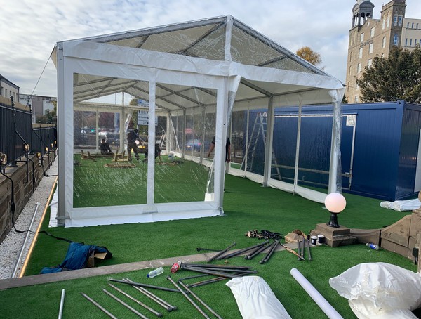 Large Hoecker Event Marquee For Sale