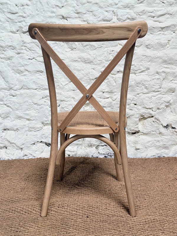 Crossback Chairs With Rattan Seat Crossback Chairs With Rattan Seat