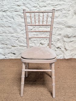 70x Limewash Chiavari Chairs For Sale