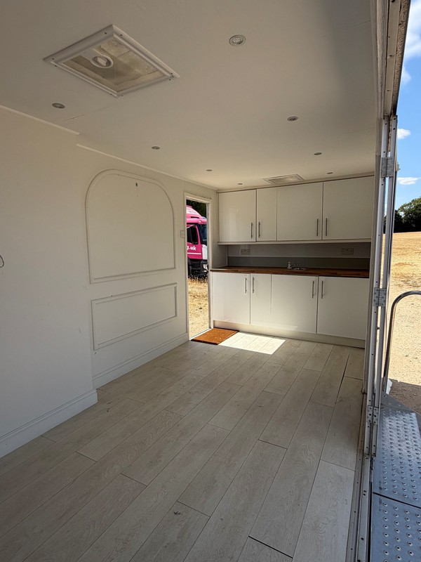 Exhibition Trailer with Facilities