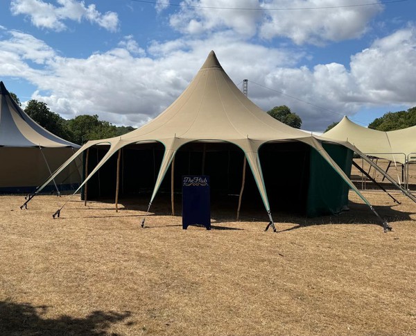 12m Diameter Canvas Tent