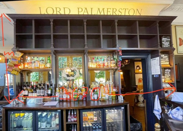Back bar for sale Back bar for sale