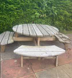 4x Picnic Tables For Sale