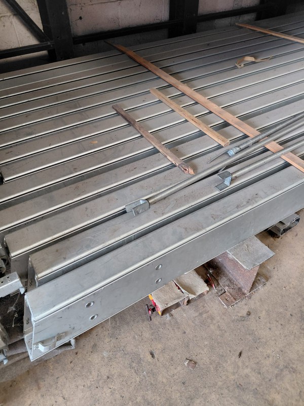 Roof beams for a  20m Roder GZ Marquee