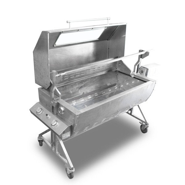 The Infernus INF-SP50 is a professional-grade, stainless-steel gas spit roast oven The Infernus INF-SP50 is a professional-grade, stainless-steel gas spit roast oven