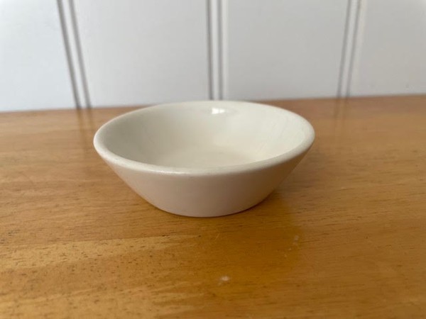 White Dudson Soy / Dipping Sauce Dish White Dudson Soy / Dipping Sauce Dish
