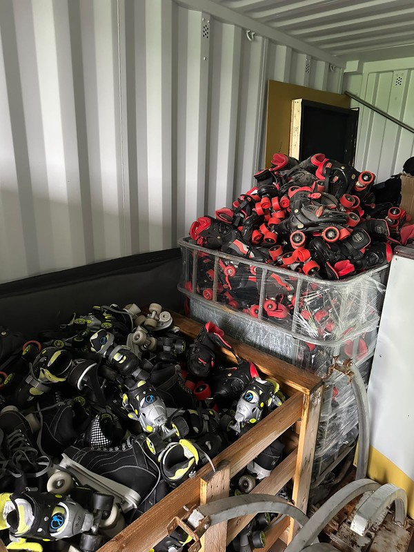 Commercial  ice skates