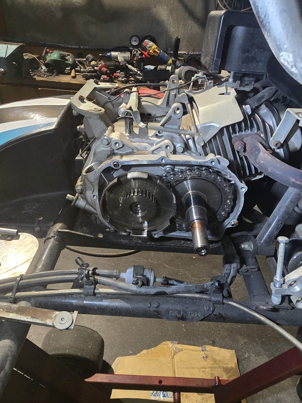 New engines and clutches New engines and clutches