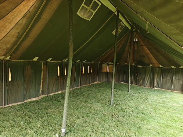 Canvas army marquee for sale