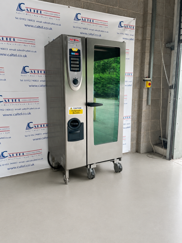 Rational Self Cooking Center SCC 201 Electric Combi Oven 20 Grid Rational Self Cooking Center SCC 201 Electric Combi Oven 20 Grid