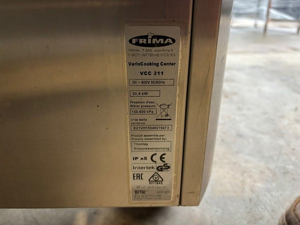 Used Frima iVario Cooking Centre Used Frima iVario Cooking Centre