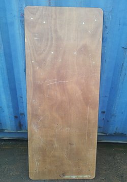 8x 6ft x 2ft 6' Trestle Tables For Sale