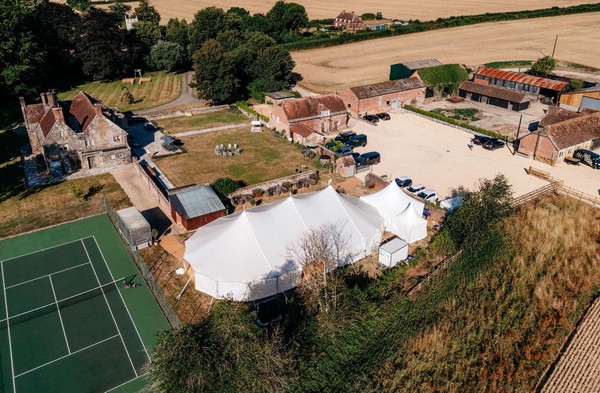 14m x 26m Sail Cloth Marquee 14m x 26m Sail Cloth Marquee