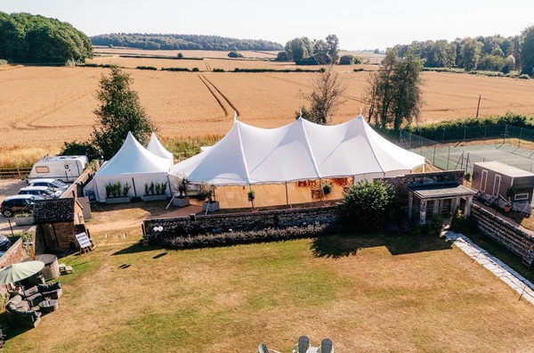 14m x 26m Sail Cloth Marquee For Sale 14m x 26m Sail Cloth Marquee For Sale