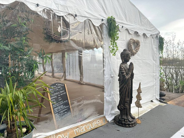 DIY 6m x 12m framed marquee DIY 6m x 12m framed marquee