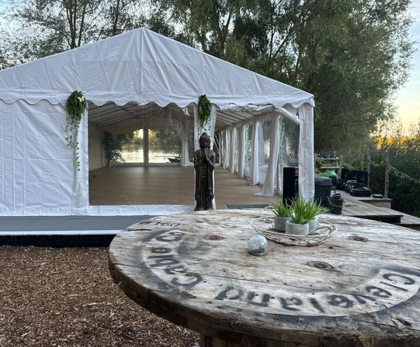 Used marquee 12m x 6m framed Used marquee 12m x 6m framed