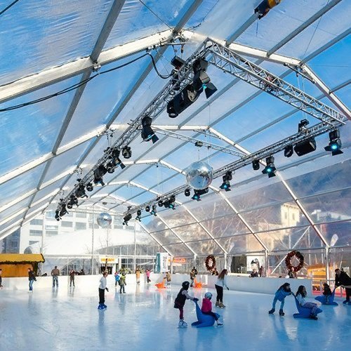 15m x 55m Polygon Marquee For Sale