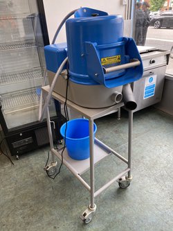 IMC VQ7 Potato Peeler On Stand