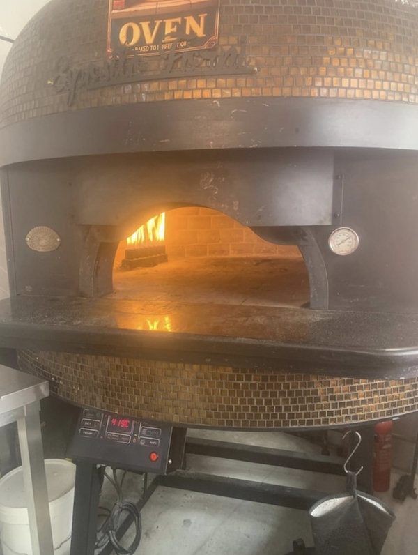 Esposito Forni Cricchetto 110 Gas Mosaic Pizza Oven Esposito Forni Cricchetto 110 Gas Mosaic Pizza Oven