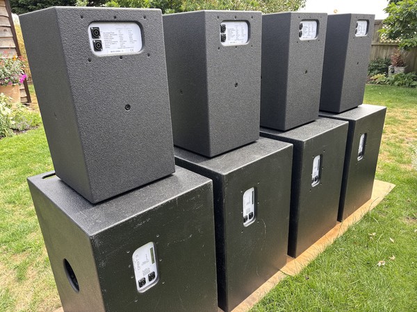 Used 4x Soundgear Orbit 4 Neo PA Speakers