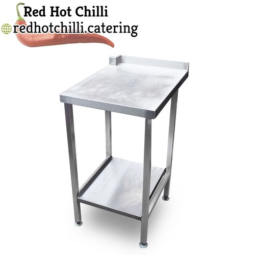 Small stainless steel kitchen table