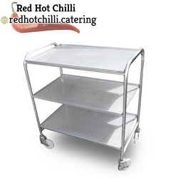 0.92m Stainless Steel Trolley
