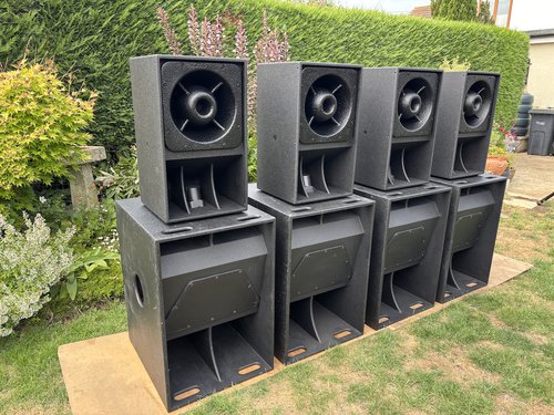 4x Soundgear Orbit 3 MKII Sub/Bass Speakers