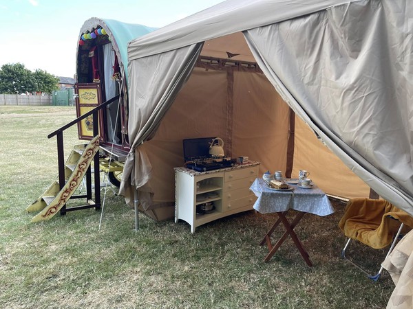 Old Gypsy Caravan - Vardo for sale
