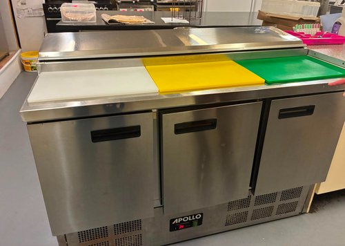 3 Door Bench Fridge For Sale