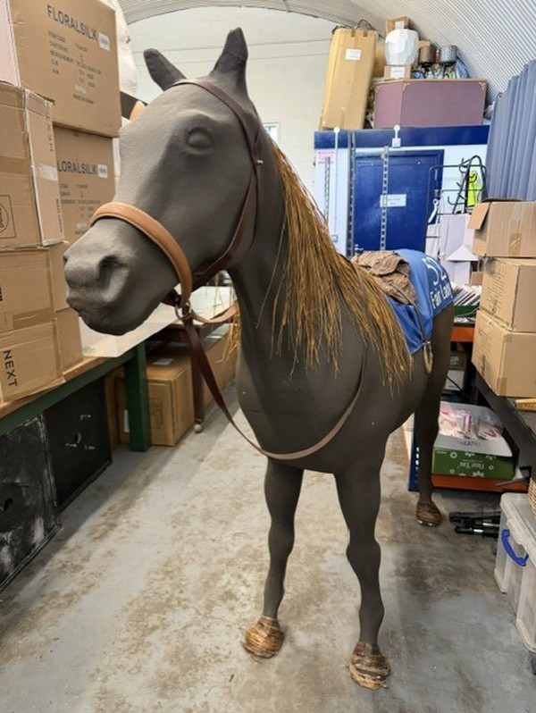 Second Hand Life Size Horse Prop Second Hand Life Size Horse Prop