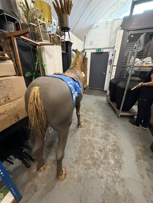 Used Life Size Horse Prop Used Life Size Horse Prop