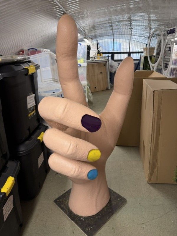 Second Hand Giant Hand Prop Second Hand Giant Hand Prop