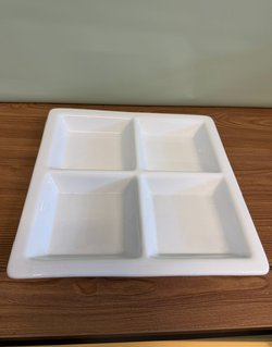 55x 4 Section Serving Plates For Sale