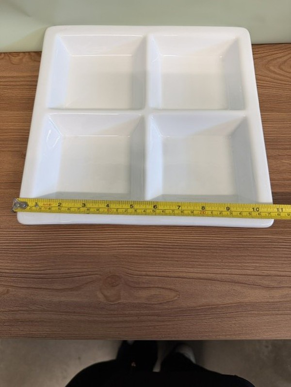 55x 4 Section Serving Plates 55x 4 Section Serving Plates