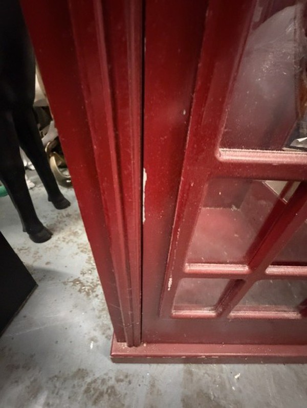 Used Red Phone Box Prop Used Red Phone Box Prop