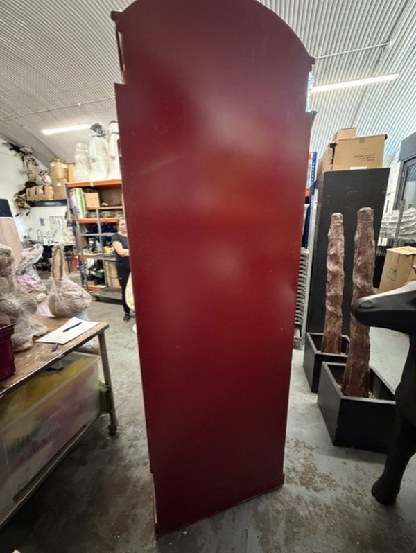 Used Wooden Telephone Box Prop Used Wooden Telephone Box Prop
